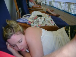 slpeeing on cruise 2010